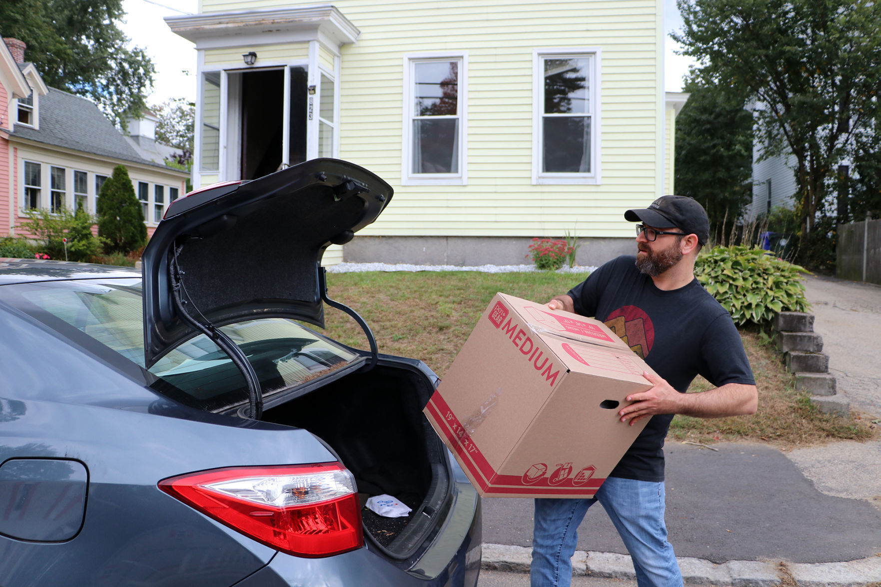 Moving out